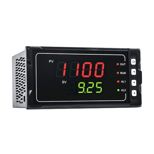 Double 4 Digit Digital Panel Meter for RTD/Pressure/Level Sensor