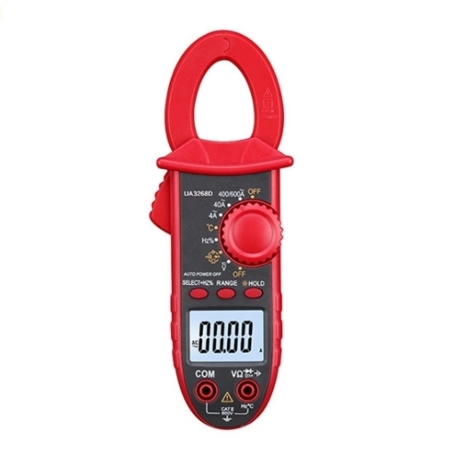 Mini Clamp Meter, 600A AC/DC Current, True RMS