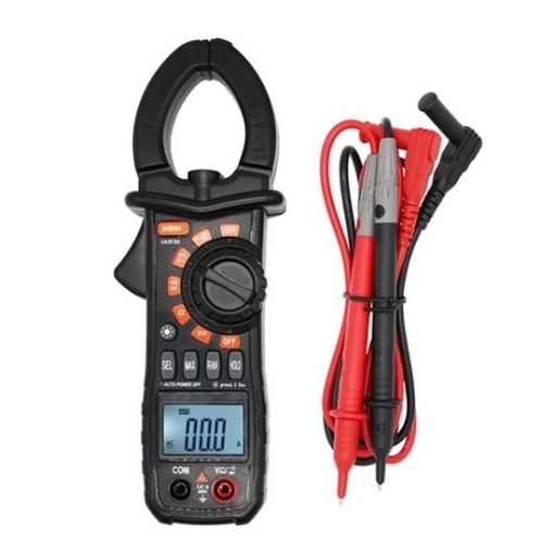 Digital Clamp Meter, 600A AC Current, True RMS