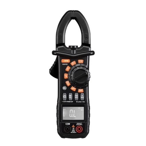 Digital Clamp Meter, 600A AC Current, Capacitance/Temperature/TRMS/NCV