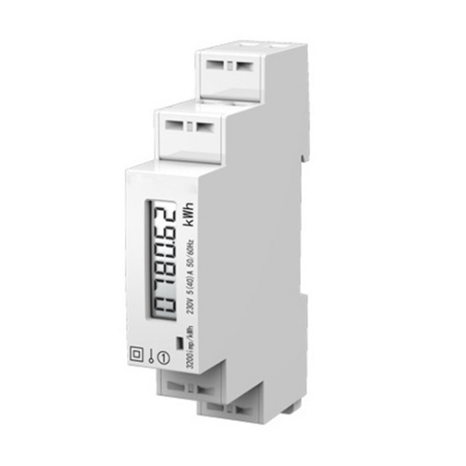 Single Phase Digital Energy Meter, DIN Rail Mounted 