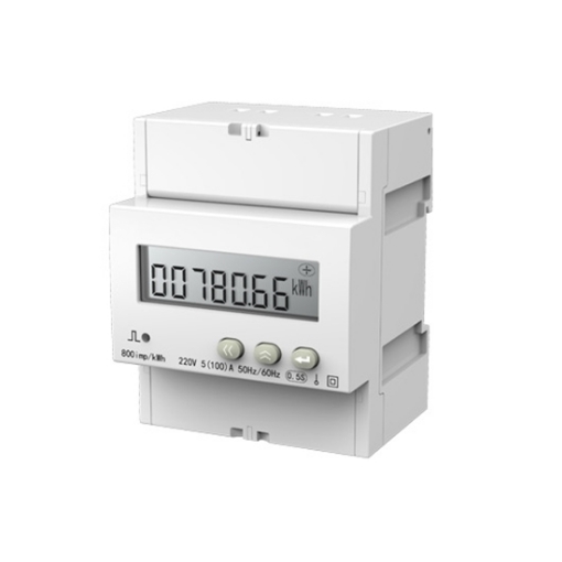 Single Phase Digital kWh Energy Meter, DIN Rail Mounted