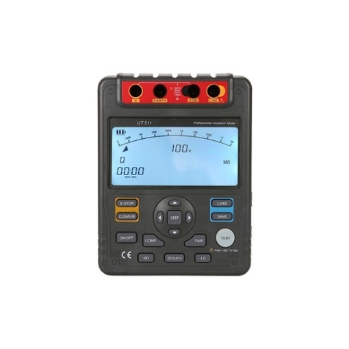 Digital Megger Insulation Tester, 100V/250V/500V/1000V