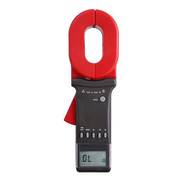 Digital Earth Resistance Tester, 0.010Ω1200Ω