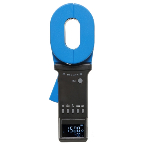 Clamp Ground Resistance Tester, 0.010Ω~1500Ω