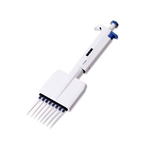 Multichannel Micropipette, 8/12 Channel, 0.5-10µl/5-50µl/50-300µl