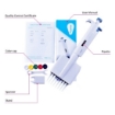 Multichannel Micropipette, 8/12 Channel, 0.5-10µl/5-50µl/50-300µl