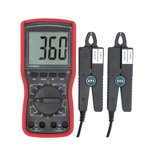 Digital Volt Amp Meter, 0V~500V, 0.0mA~10A