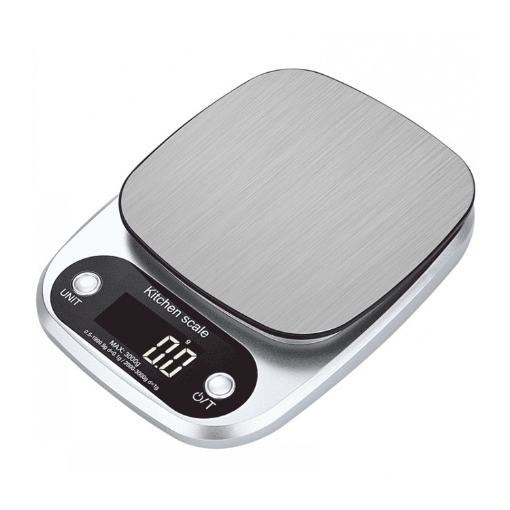 Stainless Steel Kitchen Scale, 3kg/5kg/10kg