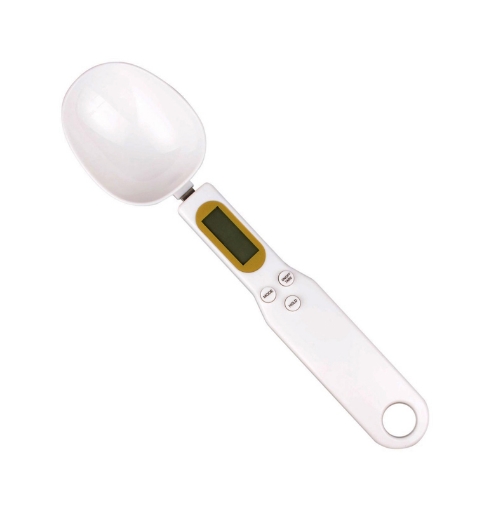 Electronic Digital Spoon 500/0.1g Kitchen Scales Measuring Tool Food Scale Spoon High Precision Electronic Measuring Spoons Weight Scale Portable