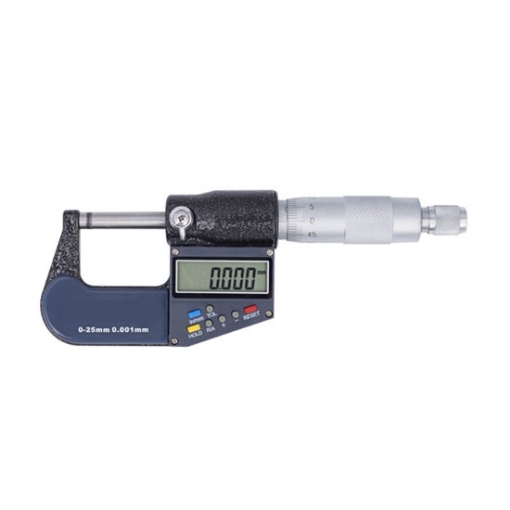 Digital Micrometer, 0~1 Inch Range, 0.00007 Inch Accuracy