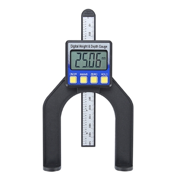 0-80mm Digital Height and Depth Gauge, 0.01mm