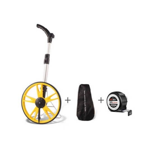 Digital Distance Measuring Wheel With Carrying Bag, 12 Inch