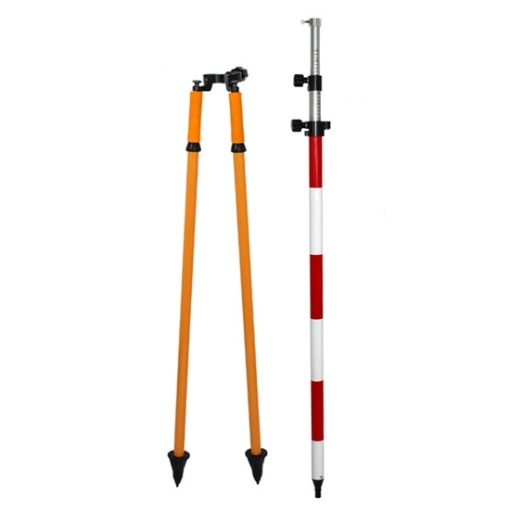 3.1m Prism Pole with Surveying Bipod