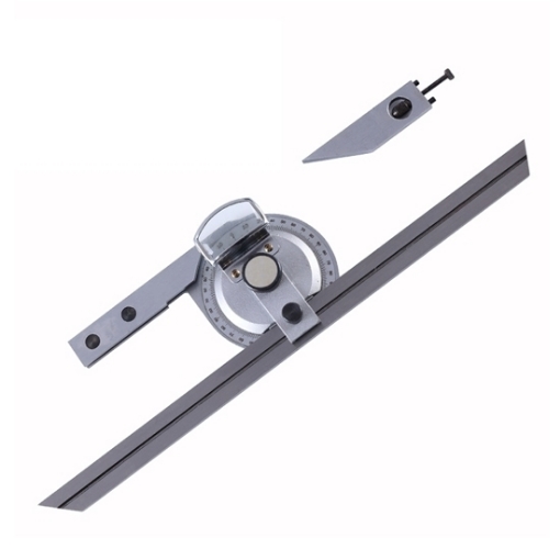 Universal Vernier Bevel Protractor, 0-360 Degrees