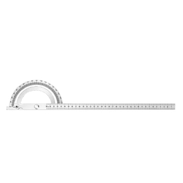 200x400mm Adjustable Stainless Steel Angle Protractor