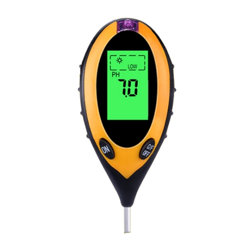 4 in 1 Digital Soil pH Moisture Meter