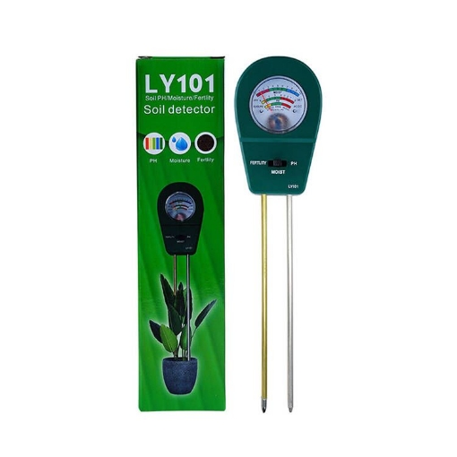 Plant Moisture Meter: 3 In 1 Soil Analyzer With PH Tester For Light, Moisture & Fertility Testing Square Head Design From Homepro13, $7.8