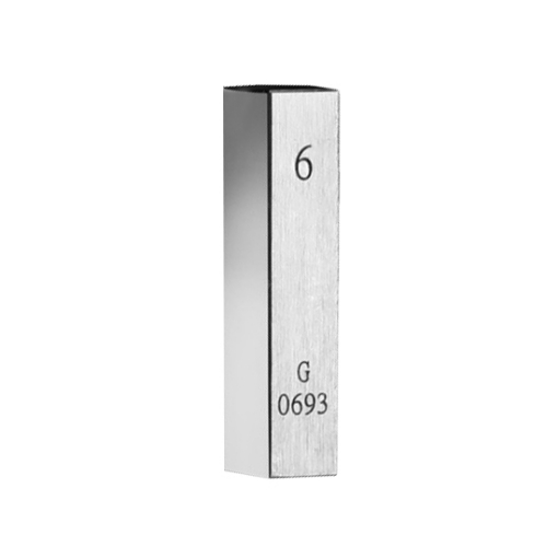Metric Steel Gauge Block, 6mm/20mm/50mm