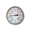1/2 NPT Bimetal Thermometer, 4" Dial 