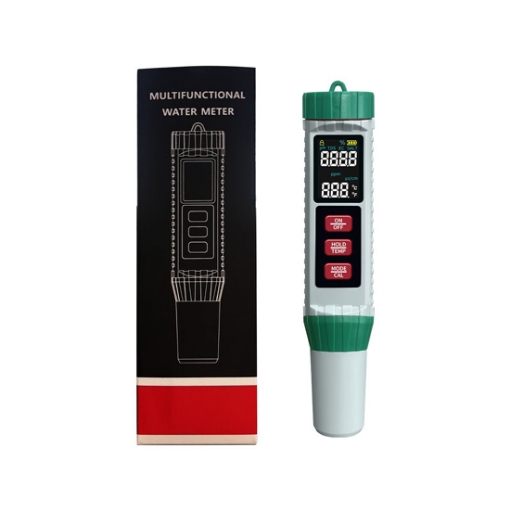 Digital Water Quality Tester for PH/TDS/Temp/EC/Salt
