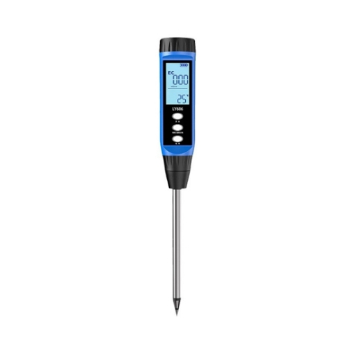 Digital Soil EC Meter with Direct Insertion Probe