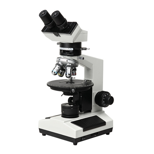 Binocular Polarizing Microscope for Mineralogy