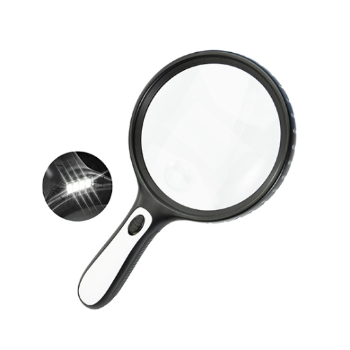 Handheld Magnifying Glass with LED Light