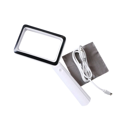 USB Rechargeable Magnifying Glass