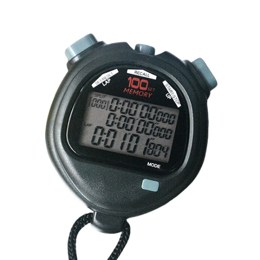 Triple-Row 100-Lap Stopwatch Timer