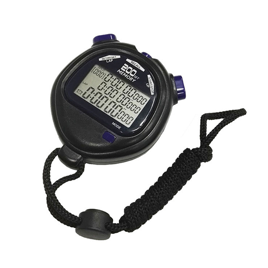 Triple-Row 200-Lap Stopwatch Timer | sisco.com