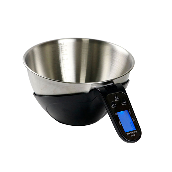 Digital Kitchen Scale With Bowl | sisco.com