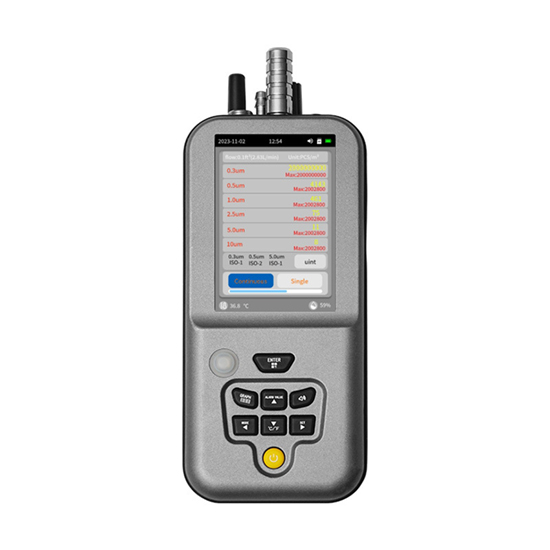 Portabel Air Particle Counter for Clean Room | sisco.com