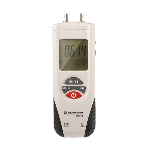 Digital Differential Pressure Manometer, ±206.8kPA