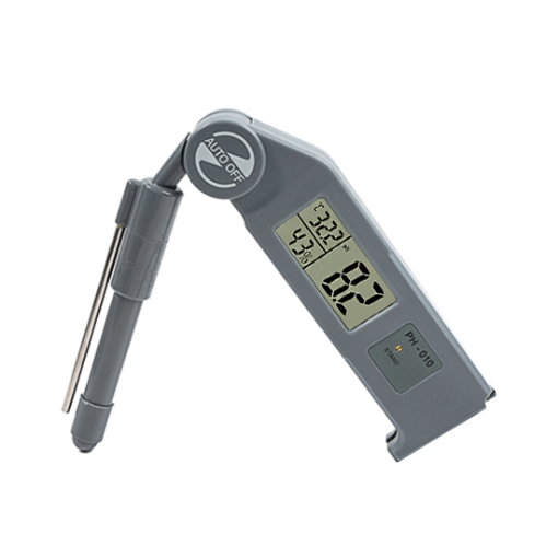 3 in 1 Foldable Digital pH Meter, pH/ RH/ Temp