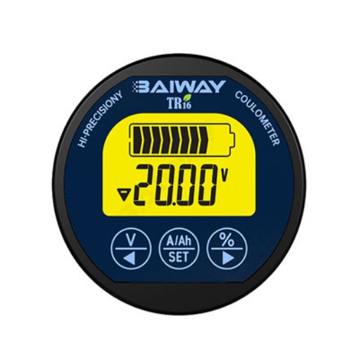 Digital Battery Status Indicator, 50A/100A/350A, 36V/48V