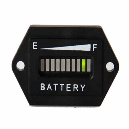 LED Battery Charge Indicator for RV/Truck/Golf Cart, 12V/24V