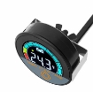 Waterproof Round DC Battery Meter, Lead Acid/Lithium, 36V/48V