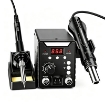 700W 2 in 1 Soldering Station, Hot Air & Iron