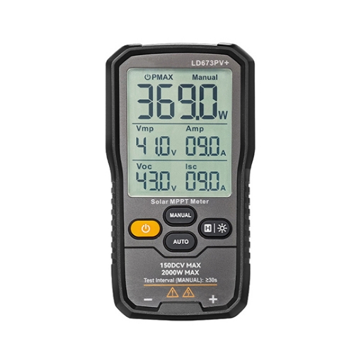 0~2000W Solar MPPT Meter