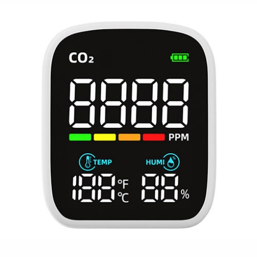 Wireless Air Quality Sensor, CO2/PM2.5/TVOC/HCHO