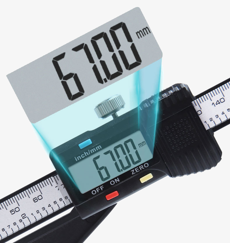 0-150mm digital height gauge detail