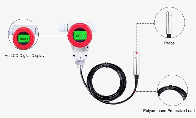 0-200m submersible level sensor details