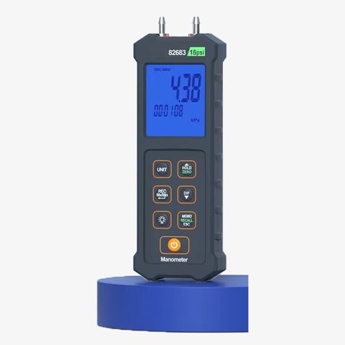 Digital manometer details