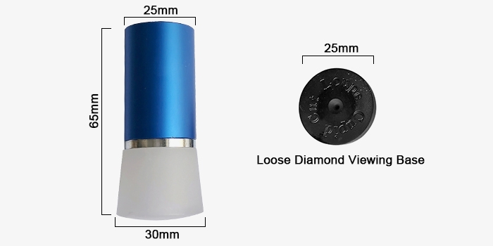 10X loupe for diamond cutting dimensions