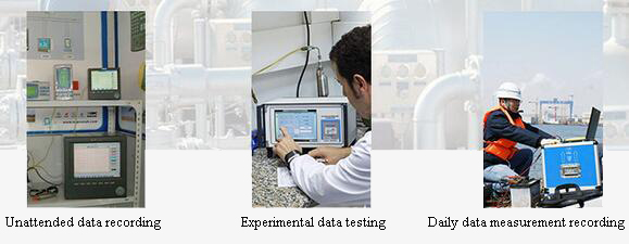 12 channel thermocouple data logger application
