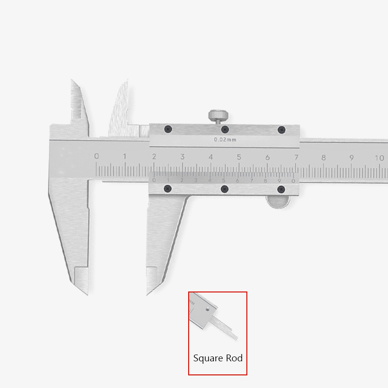 Vernier calliper, 125 mm