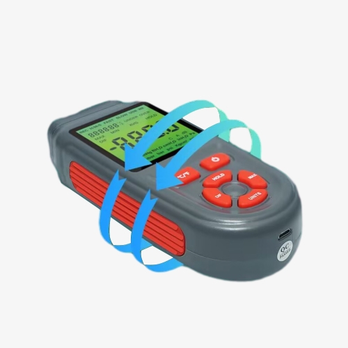 Digital manometer selectable unit
