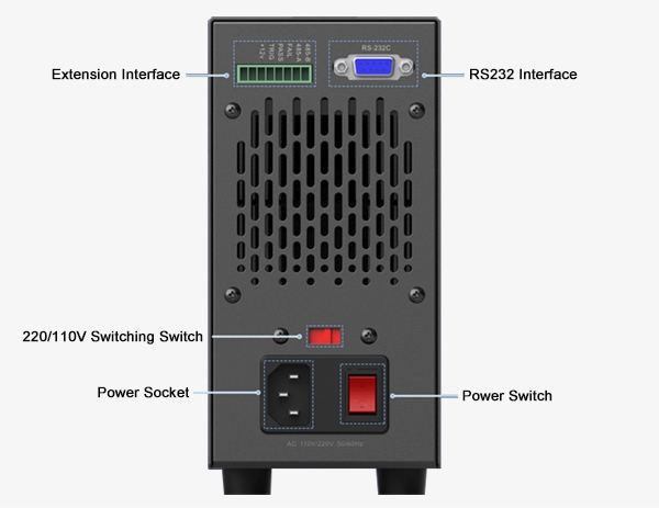 200W 400W DC electronic load details