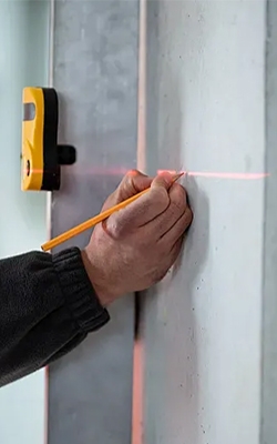 3 in 1 laser distance meter for house surveying